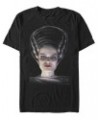 Universal Monsters Big Bride Men's Short Sleeve T-shirt Black $19.59 T-Shirts