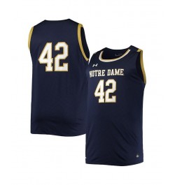 Men's 42 Navy Notre Dame Fighting Irish Replica Basketball Jersey $52.50 Jersey