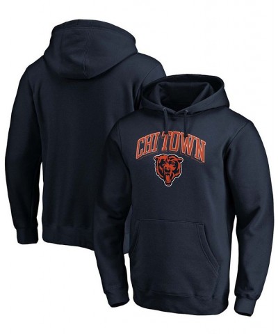 Men's Navy Chicago Bears Hometown Pullover Hoodie $34.21 Sweatshirt