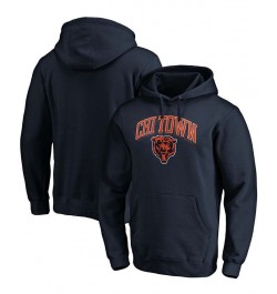 Men's Navy Chicago Bears Hometown Pullover Hoodie $34.21 Sweatshirt